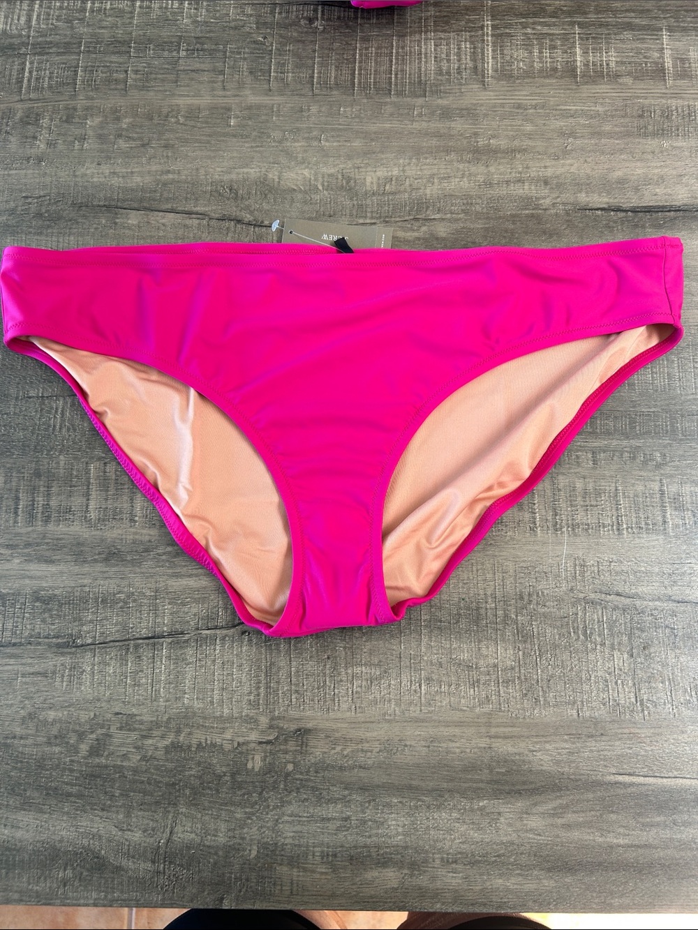 J. Crew Bright Hot Pink Bikini Bottom
